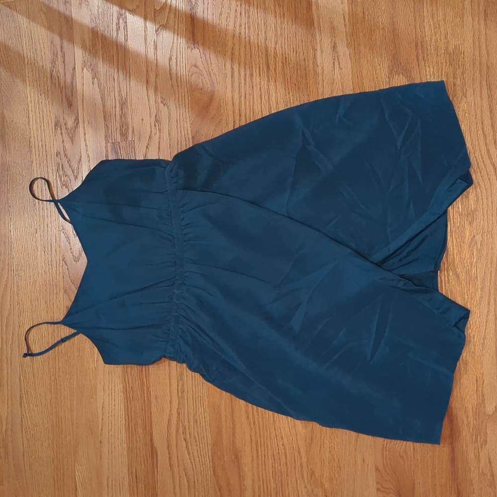 Madewell silk strappy dress